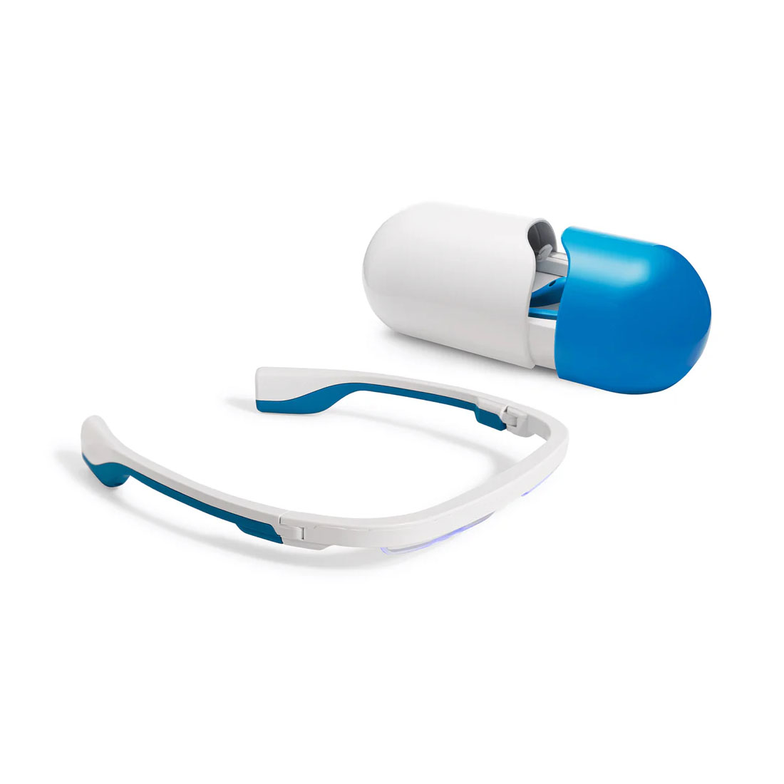 Умные светотерапевтические очки AYO+ (White-Blue)